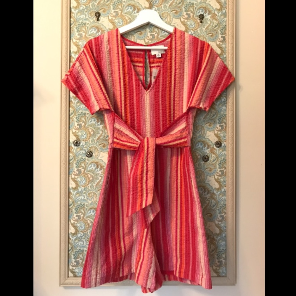 NWT Anthropologie Reva Striped Romper by Greylin - Picture 2 of 6